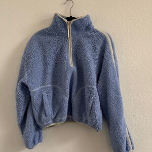 Blue Sherpa Pullover